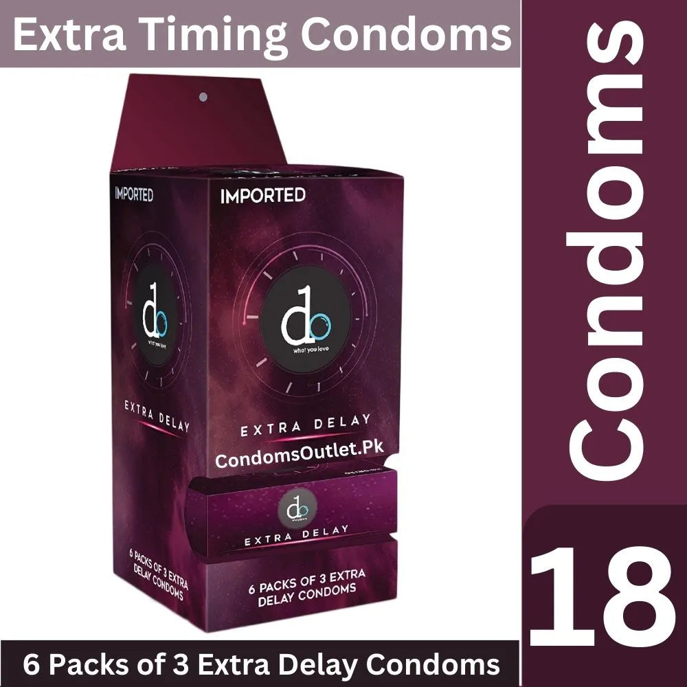 DO- Pack Of 6 Extra Delay Condoms 18s