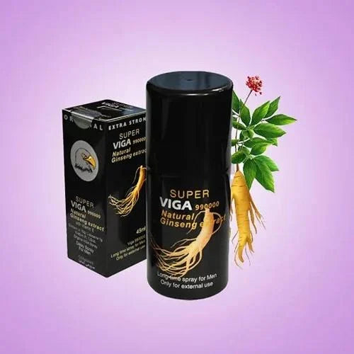 Super Viga 990000 Delay Spray with Natural Ginseng Extract